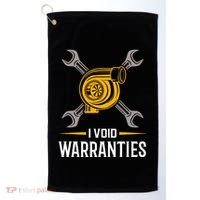 I Void Warranties Car Mechanic Auto Repair Gift Golf Towel thumb 0