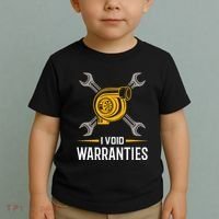 I Void Warranties Car Mechanic Auto Repair Gift Toddler T-Shirt thumb 2