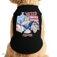 I Voted Werewolf Funny Doggie Tank thumb 0