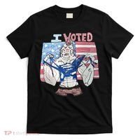 I Voted Werewolf Funny T-Shirt thumb 0
