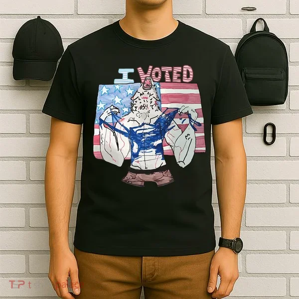 I Voted Werewolf Funny T-Shirt