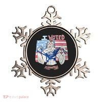 I Voted Werewolf Funny Ornament thumb 0