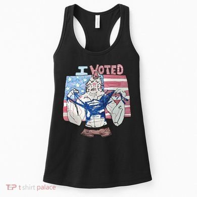 I Voted Werewolf Funny Women's Tank Top