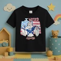 I Voted Werewolf Funny Toddler T-Shirt thumb 3