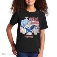 I Voted Werewolf Funny Kids T-Shirt thumb 2