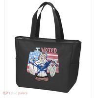 I Voted Werewolf Funny Tote Bag thumb 3