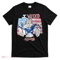 I Voted Werewolf Funny T-Shirt thumb 0