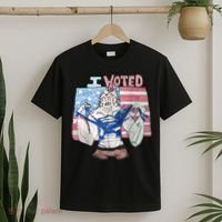 I Voted Werewolf Funny T-Shirt thumb 2