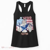 I Voted Werewolf Funny Women's Tank Top thumb 0