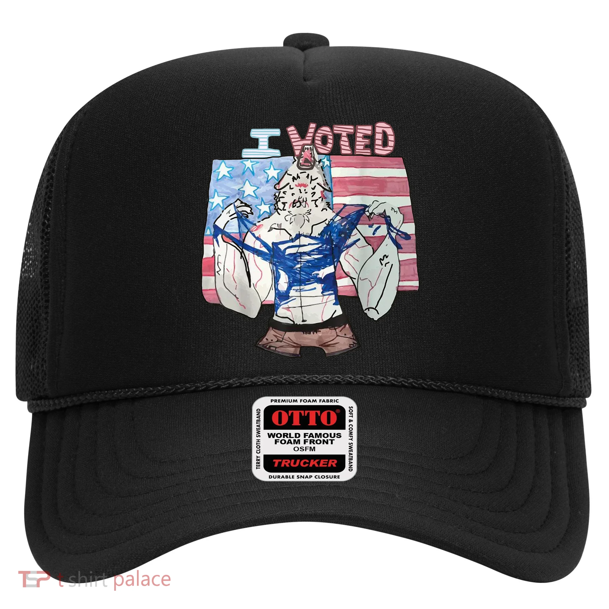 I Voted Werewolf Funny Hat
