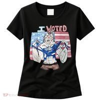 I Voted Werewolf Funny Women's T-Shirt thumb 0