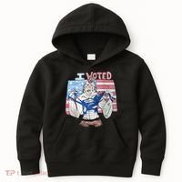 I Voted Werewolf Funny Kids Hoodie thumb 0