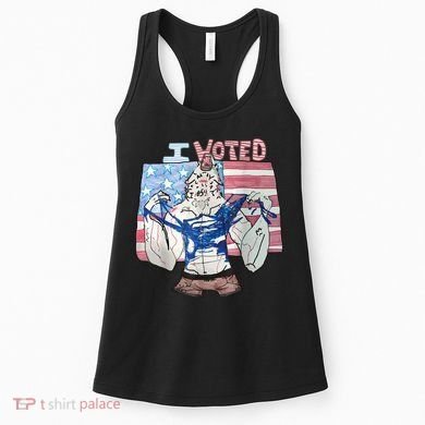 I Voted Werewolf Funny Women's Tank Top