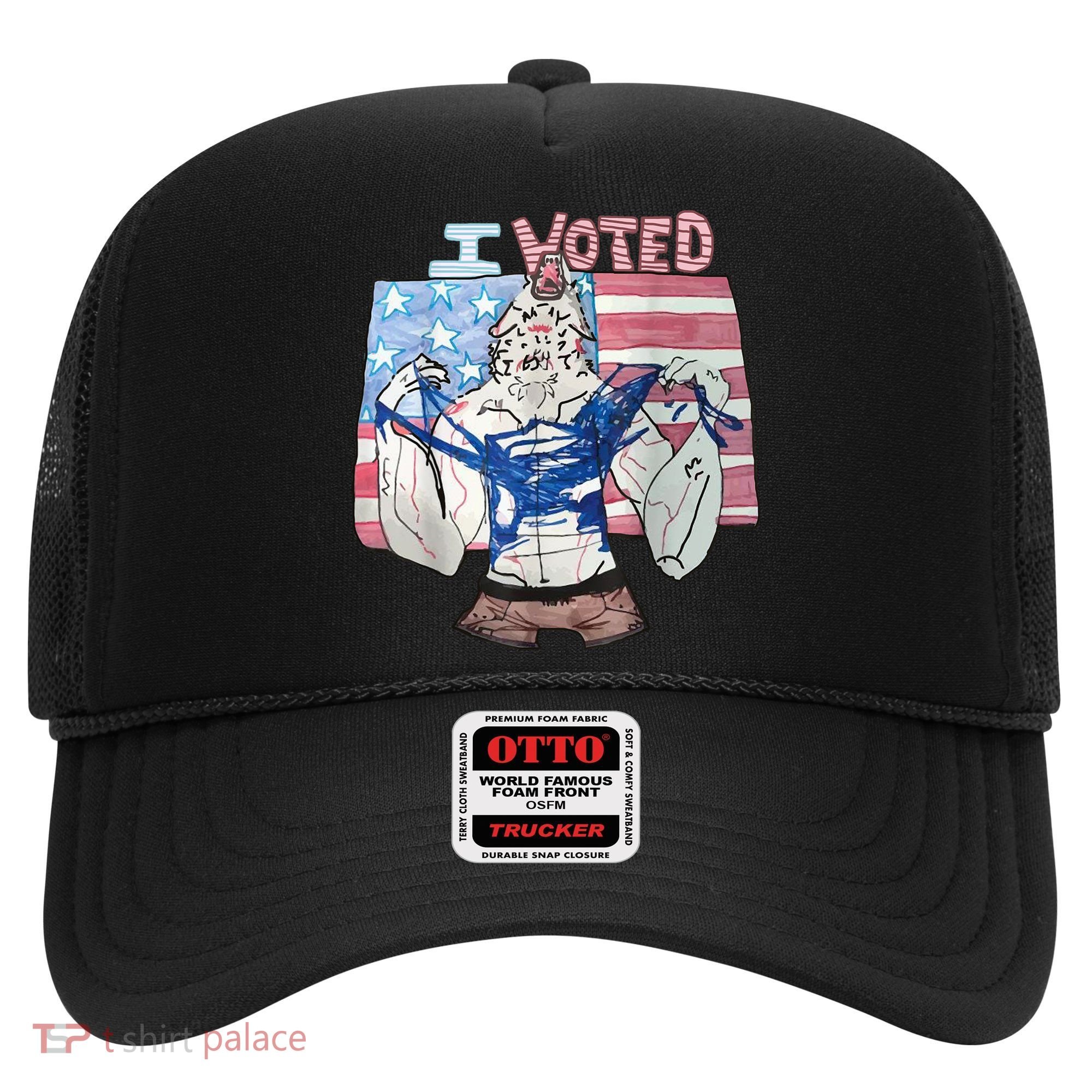 I Voted Werewolf Funny Hat