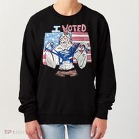 I Voted Werewolf Funny Women's Sweatshirt thumb 0