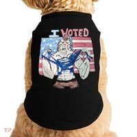 I Voted Werewolf Funny Doggie Tank thumb 0