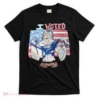 I Voted Werewolf Funny T-Shirt thumb 0
