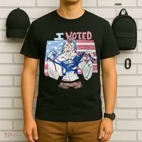 I Voted Werewolf Funny T-Shirt thumb 6