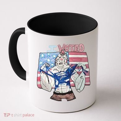 I Voted Werewolf Funny Coffee Mug