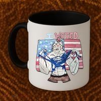 I Voted Werewolf Funny Coffee Mug thumb 2