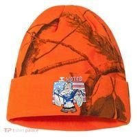 I Voted Werewolf Funny Kati Licensed 12" Camo Cuffed Beanie thumb 0