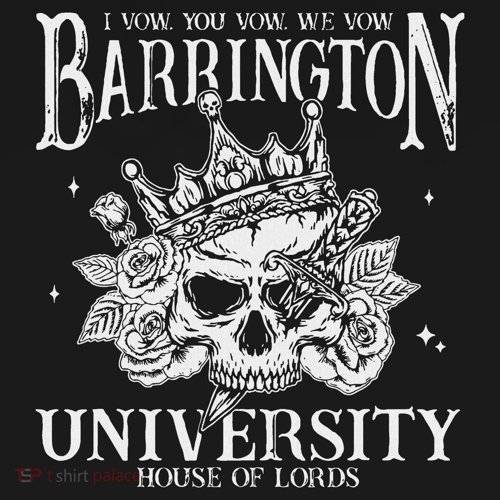 I Vow You Vow We Vow Barrington House Of Lord Women's Hoodie