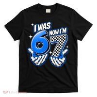 I Was 6 Now Im 7 Birthday 67 7th Birthday T-Shirt thumb 0