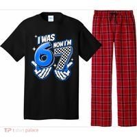 I Was 6 Now Im 7 Birthday 67 7th Birthday Pajama Set thumb 0