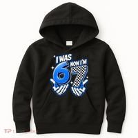 I Was 6 Now Im 7 Birthday 67 7th Birthday Kids Hoodie thumb 0