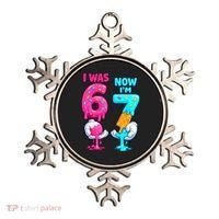 I Was 6 Now I'm 7 Year Old Birthday Six Seven Meme 67 Ornament thumb 0