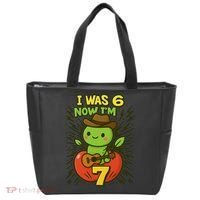 I Was 6, Now I'm 7 Years Old 6-7 Meme 7th Birthday Tote Bag thumb 0