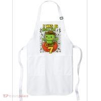 I Was 6, Now I'm 7 Years Old 6-7 Meme 7th Birthday Apron thumb 0