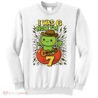 I Was 6, Now I'm 7 Years Old 6-7 Meme 7th Birthday Sweatshirt thumb 0