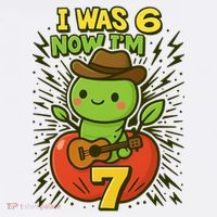 I Was 6, Now I'm 7 Years Old 6-7 Meme 7th Birthday Women's Hoodie thumb 2