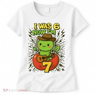 I Was 6, Now I'm 7 Years Old 6-7 Meme 7th Birthday Women's T-Shirt
