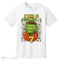 I Was 6, Now I'm 7 Years Old 6-7 Meme 7th Birthday Kids T-Shirt thumb 0