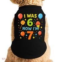I Was 6, Now I'm 7 Doggie Tank thumb 0