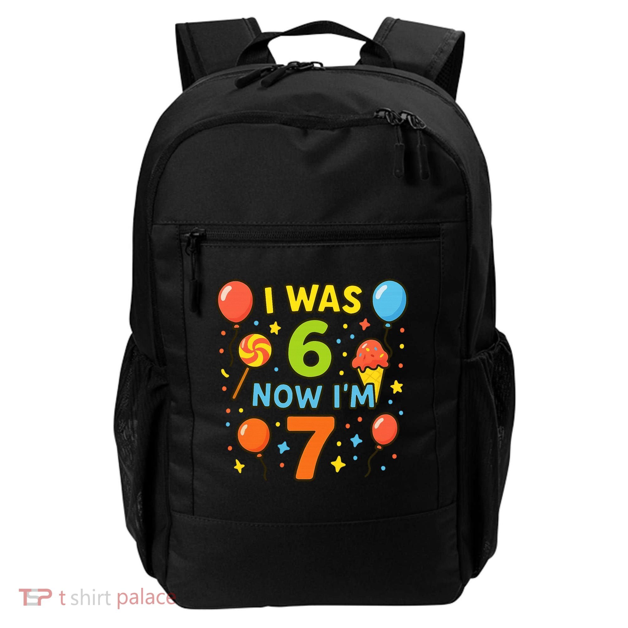 I Was 6, Now I'm 7 Backpack