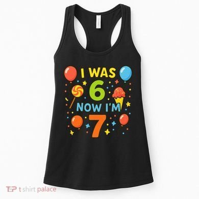 I Was 6, Now I'm 7 Women's Tank Top