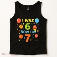 I Was 6, Now I'm 7 Tank Top thumb 2