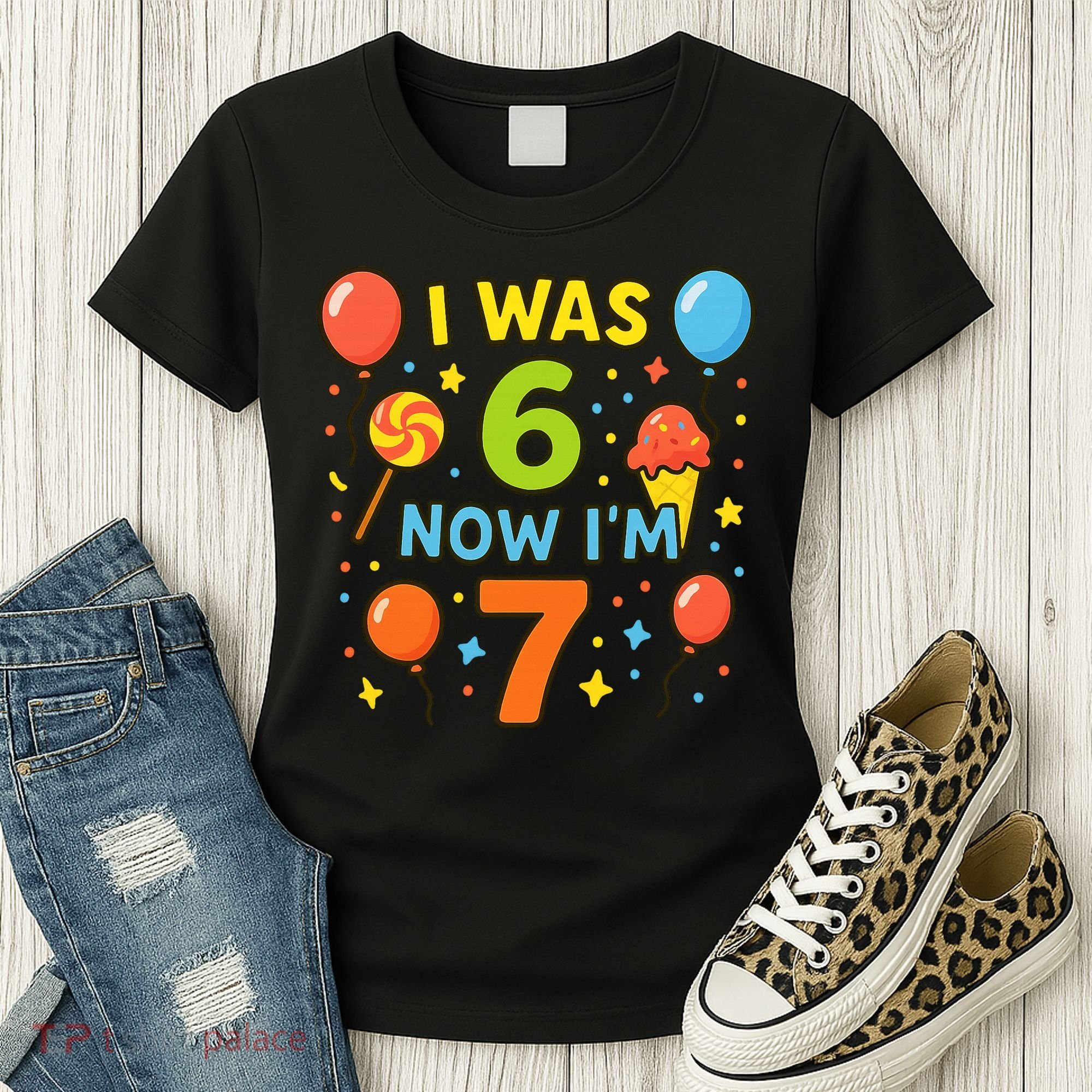 I Was 6, Now I'm 7 Women's T-Shirt