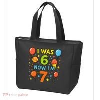 I Was 6, Now I'm 7 Tote Bag thumb 3