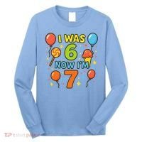 I Was 6, Now I'm 7 Long Sleeve Shirt thumb 0