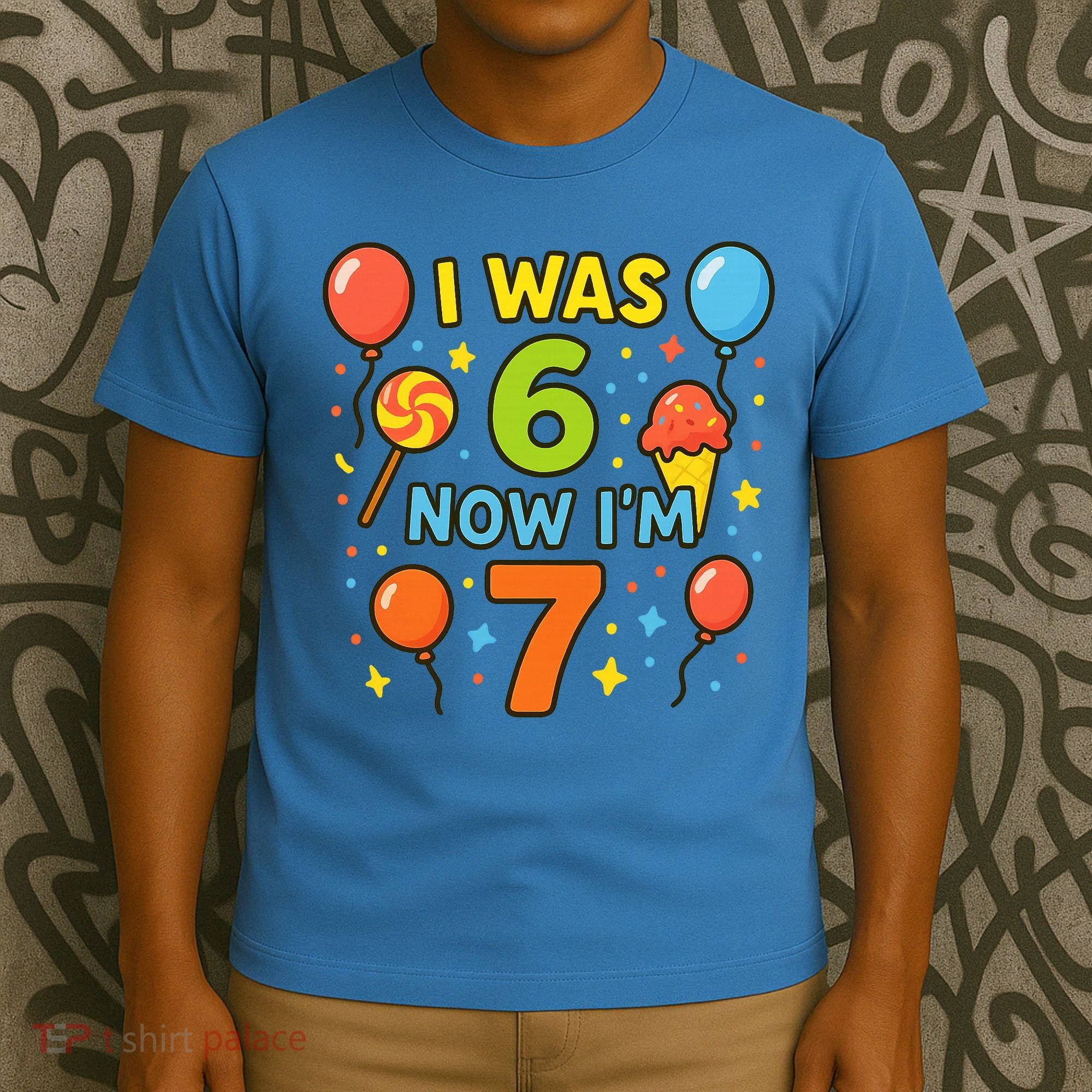 I Was 6, Now I'm 7 T-Shirt