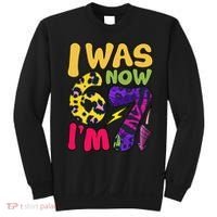 I Was 6 Now I'm 7 Funny 67 Meme 7th Birthday Sweatshirt thumb 0
