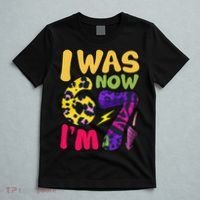 I Was 6 Now I'm 7 Funny 67 Meme 7th Birthday T-Shirt thumb 5