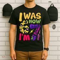 I Was 6 Now I'm 7 Funny 67 Meme 7th Birthday T-Shirt thumb 6