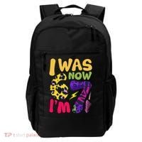 I Was 6 Now I'm 7 Funny 67 Meme 7th Birthday Backpack thumb 0