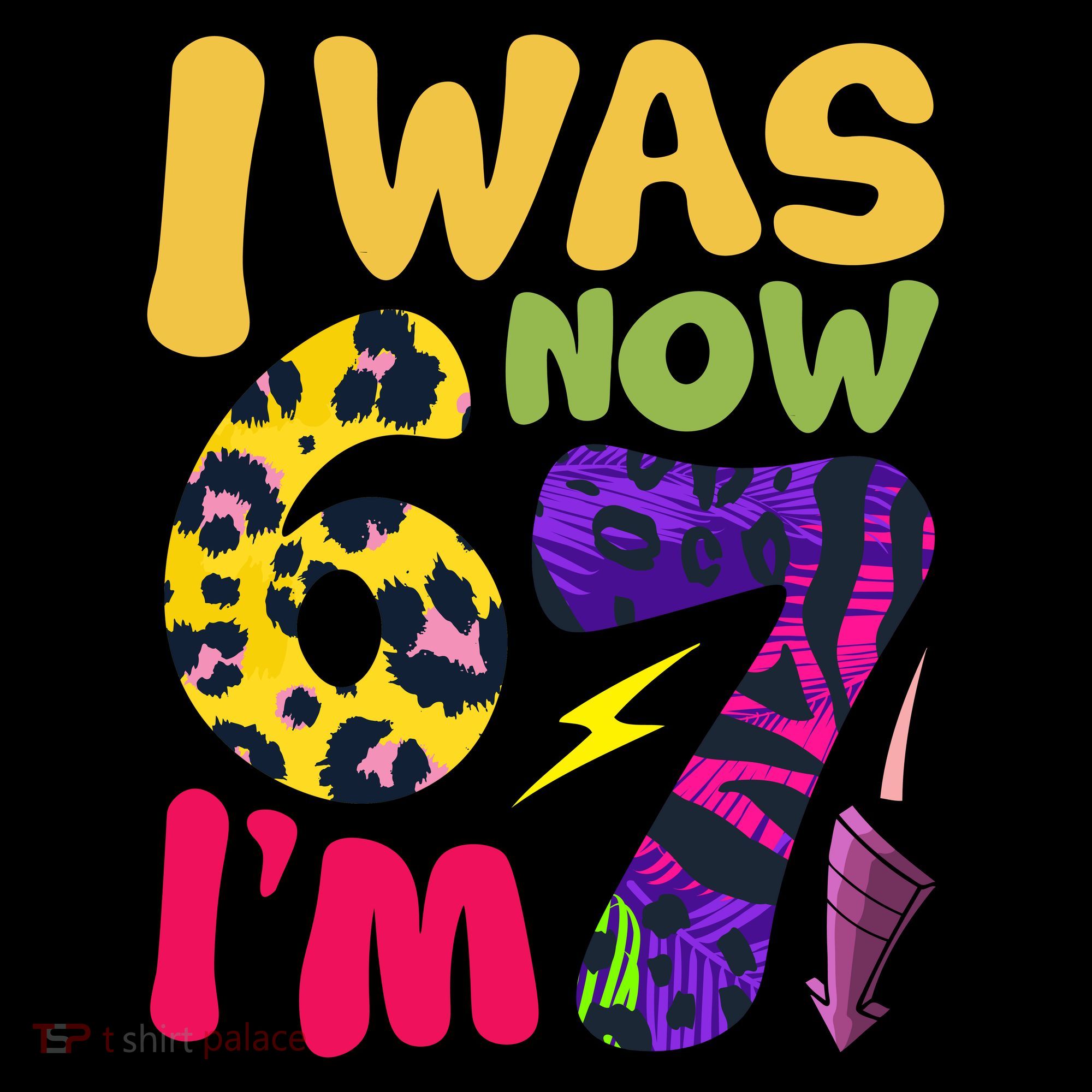 I Was 6 Now I'm 7 Funny 67 Meme 7th Birthday Coffee Mug