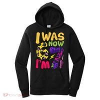 I Was 6 Now I'm 7 Funny 67 Meme 7th Birthday Women's Hoodie thumb 0